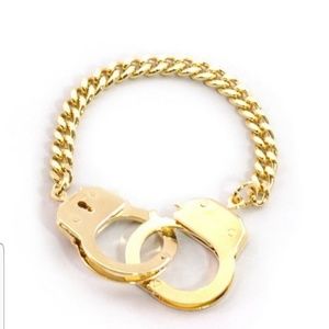 Handcuff bracelet Gold Bee Charming/Sugar NY